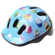 Kaski rowerowe - Meteor Kask ochronny, Muffins, rozmiar 48-52 - miniaturka - grafika 1