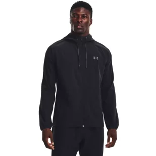 Kurtka męska Under Armour Stretch Woven Windbreaker - Kurtki i kamizelki sportowe męskie - miniaturka - grafika 1