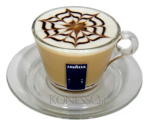 Filiżanka szklana do kawy Cappuccino 160ml - LAVAZZA - Filiżanki - miniaturka - grafika 1