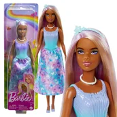 Lalki dla dziewczynek - Barbie Księżniczka W Niebiesko-Różowej Sukience - miniaturka - grafika 1