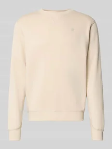 Bluza z wyhaftowanym logo i okrągłym dekoltem - Bluzy męskie - miniaturka - grafika 1