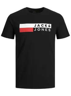 Jack & Jones Koszulka w kolorze czarnym - Koszulki męskie - miniaturka - grafika 1