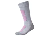 Skarpetki i podkolanówki sportowe - esmara® Skarpetki funkcyjne damskie (jasnoszary/fioletowy, 41/42) - miniaturka - grafika 1