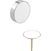 Syfony - Geberit zestaw wykończeniowy syfonu wannowego biały/chrom połysk 150.300.KJ.1 - miniaturka - grafika 1