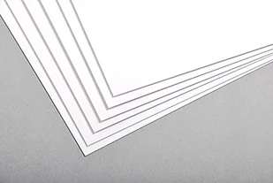 Clairefontaine 33019 °C Bristol karton Pack, 50 arkuszy, 50 x 65 cm, 615 G, bez napisów, biały 33019C - Inne - miniaturka - grafika 1
