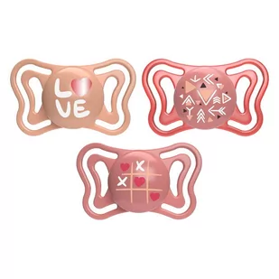 156429 SMOCZEK PHYSIO LIGHT SILIKONOWY 6-36 2SZT RÓŻOWY - Smoczki uspokajające - miniaturka - grafika 1