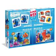 Puzzle - Clementoni Gdzie jest Dory Puzzle + Memo - miniaturka - grafika 1