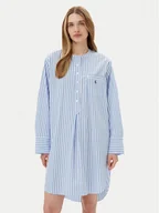 Piżamy damskie - Polo Ralph Lauren Koszula nocna 4P9005 Zielony Relaxed Fit - miniaturka - grafika 1
