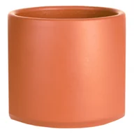 Donice - Osłonka ceramiczna cylinder 994 12 cm cayenne mat Cermax - miniaturka - grafika 1