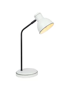 Lampka biurkowa biało-czarna Zumba 41-72078, lampka młodzieżowa - Lampy stojące - miniaturka - grafika 1