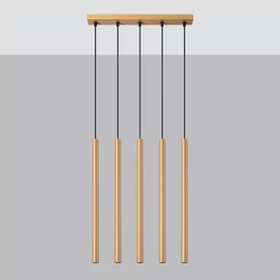 Pastelo lampa wisząca 5xG9 złota SL.1173 - Lampy sufitowe - miniaturka - grafika 1