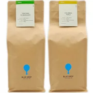 Kawa - Kawa ziarnista 100% Arabica Kolumbia Huila 1kg Tanzania Kilimanjaro 1kg - miniaturka - grafika 1