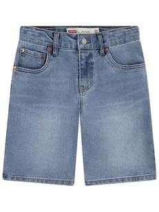 Levi's Kids Szorty dżinsowe "New 551" - Slim fit - w kolorze niebieskim - Spodenki damskie - miniaturka - grafika 1
