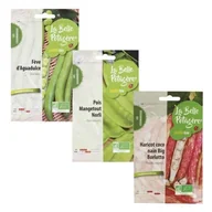 Nasiona i cebule - 3 saszetki nasion do wysiewu - rośliny strączkowe - miniaturka - grafika 1