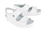 Sandały damskie - SOLO 0165 biały, sandały profilaktyczne damskie - Solo - miniaturka - grafika 1