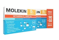 Witaminy i minerały - Natur Produkt Molekin D3 2 000 j.m 90 tabl 3073942 - miniaturka - grafika 1