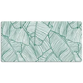 Obrusy i serwetki - Podkładka mata ochrona biurka Wodne Liście 120x60cm, Dywanomat - miniaturka - grafika 1