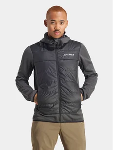 adidas Kurtka outdoor Terrex Multi Hybrid IR7883 Czarny Regular Fit - Odzież trekkingowa męska - miniaturka - grafika 1