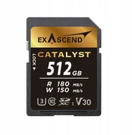 Karty pamięci - Karta ExAscend Karta pamięci Catalyst UHS-I V30 512GB EX512GSDU1 - miniaturka - grafika 1