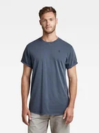 Koszulki męskie - G-Star Raw T-Shirt D16396-2653-D418 Niebieski Regular Fit - miniaturka - grafika 1