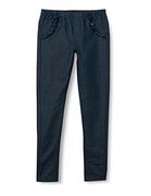 Spodnie i spodenki dla dziewczynek - MINYMO Jeansy dziewczęce Sweat Denim, Blue Denim, 104 cm - miniaturka - grafika 1
