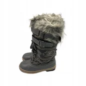 Kozaki damskie - Muk Luks Damskie Buty śnieżne kozaki futerko 37 - miniaturka - grafika 1