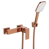 Baterie wannowe i prysznicowe - Bateria prysznicowa natryskowa miedziana połysk Dust KFA Armatura - miniaturka - grafika 1