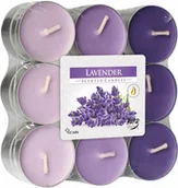 Świece - Bispol Bispol Podgrzewacze zapachowe Lawenda po12 - miniaturka - grafika 1