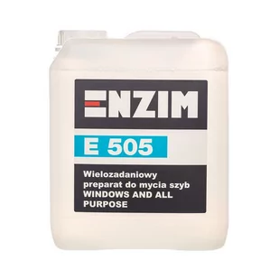 ENZIM ENZIM E505  Wielozadaniowy preparat do mycia szyb 5L E505 - Płyny do mycia szyb - miniaturka - grafika 1