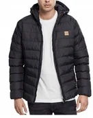 Kurtki męskie - URBAN CLASSICS CZARNA KURTKA MĘSKA BASIC M JPA - miniaturka - grafika 1