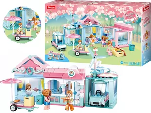 Sluban Klocki Domek Ogród Grill Marzenie Dziewczyn - Klocki - miniaturka - grafika 2