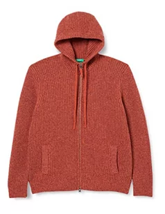 United Colors of Benetton Bluza męska, Pomarańczowy 66f, M - Bluzy męskie - miniaturka - grafika 1