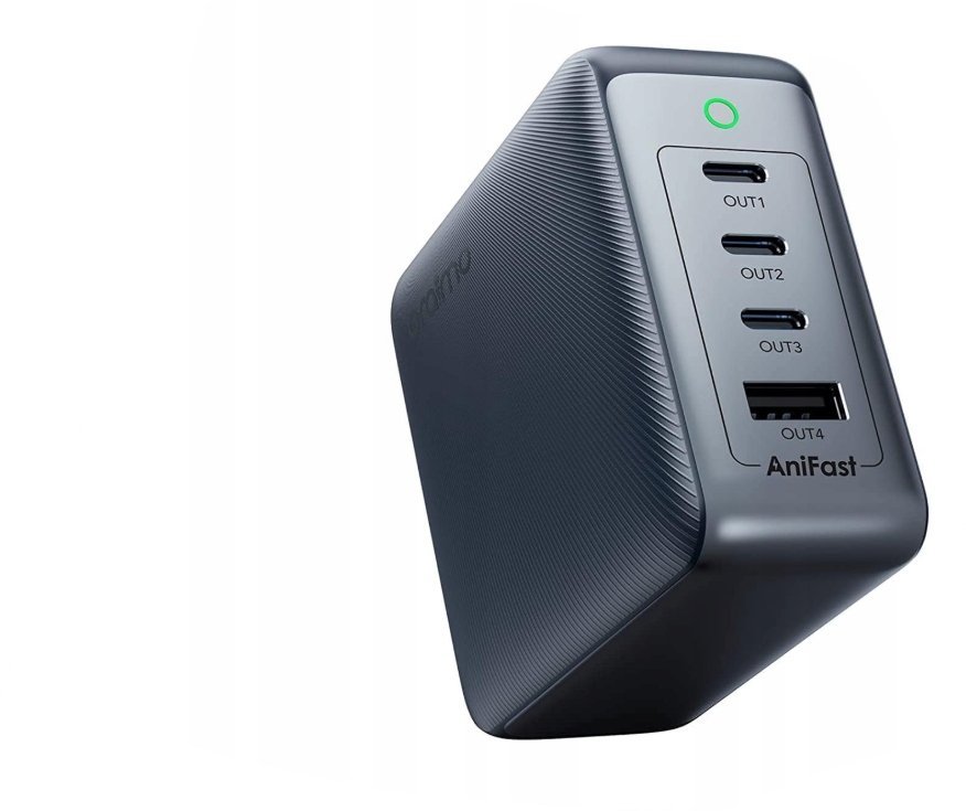 Ładowarka Oraimo 120W ładowanie kilku urządzeń na raz CZARNA