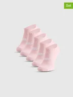 Skarpetki damskie - 4F Skarpety (5 par) w kolorze jasnoróżowym - miniaturka - grafika 1