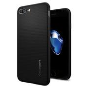 Etui i futerały do telefonów - Etui Spigen Liquid Air do iPhone 7 Plus / 8 Plus Black - miniaturka - grafika 1