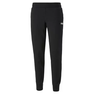 Spodnie dresowe damskie Puma ESS FL czarne 84720601-XL - Dresy damskie - miniaturka - grafika 1
