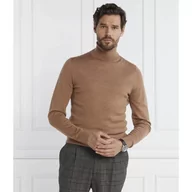 Swetry męskie - Calvin Klein Wełniany golf | Slim Fit - miniaturka - grafika 1