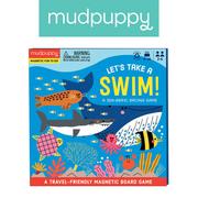Gry planszowe - Mudpuppy, Podróżna magnetyczna gra planszowa wyścig, Zawody pływackie - miniaturka - grafika 1