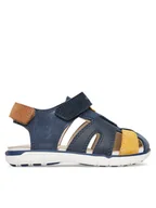 Buty dla chłopców - Geox Sandały B Sandal Delhi B354LA 0CL22 C4P2G S Granatowy - miniaturka - grafika 1