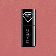 Lakiery hybrydowe - Semilac Semilac Lakier Hybrydowy 378 Shimmer Stone Amber 7ml SEM378 - miniaturka - grafika 1