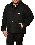 Moda i Uroda OUTLET - Carhartt Bartlett Jacket Odzież robocza Mężczyźni, Czarny, XXL - miniaturka - grafika 1