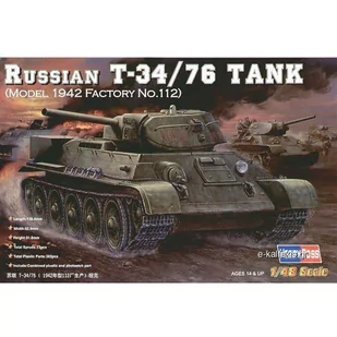 Hobby Boss T-34 73 Mm.19 42 Factory 112 - Modele do sklejania - miniaturka - grafika 1