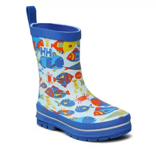 Buty dla chłopców - Kalosze HELLY HANSEN - Jk Splash Print 11673 538-7 24 Sonic Blue - grafika 1