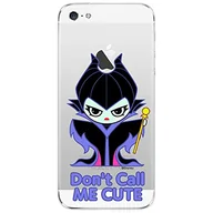 Etui i futerały do telefonów - ERT GROUP etui na telefon Apple Iphone 5/5S/SE, case oryginalny i oficjalnie licencjonowany przez Disney, wzór Maleficent 003, optymalnie dopasowane, plecki z TPU częściowo przeźroczyste - miniaturka - grafika 1