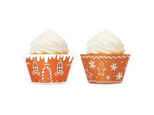 Papilotki na babeczki Piernik na Boże Narodzenie - 12 szt. - Ciasta i półprodukty do ciast Papilotki na babeczki Piernik na Boże Narodzenie - 12 szt. - Ciasta i półprodukty do ciast - miniaturka - grafika 1