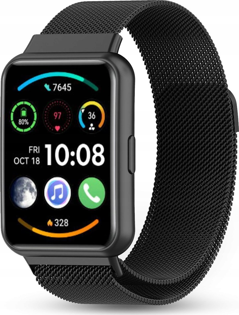 PASEK OPASKA BRANSOLETA DO HUAWEI WATCH FIT 2 STAL RÓŻNE KOLORY - PREMIUM