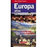 Demart EUROPA atlas mini 1:500 000 1:4000 000