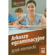 Materiały pomocnicze dla uczniów - praca zbiorowa Matura 2013 Język niemiecki Arkusze egzaminacyjne - miniaturka - grafika 1