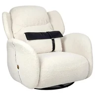 Fotele - Fotel obrotowy TAPE TEDDY biały - miniaturka - grafika 1