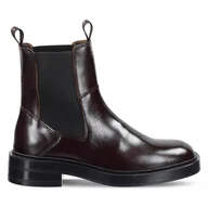 Botki damskie - Sztyblety Gant 31541129 Brązowy - miniaturka - grafika 1